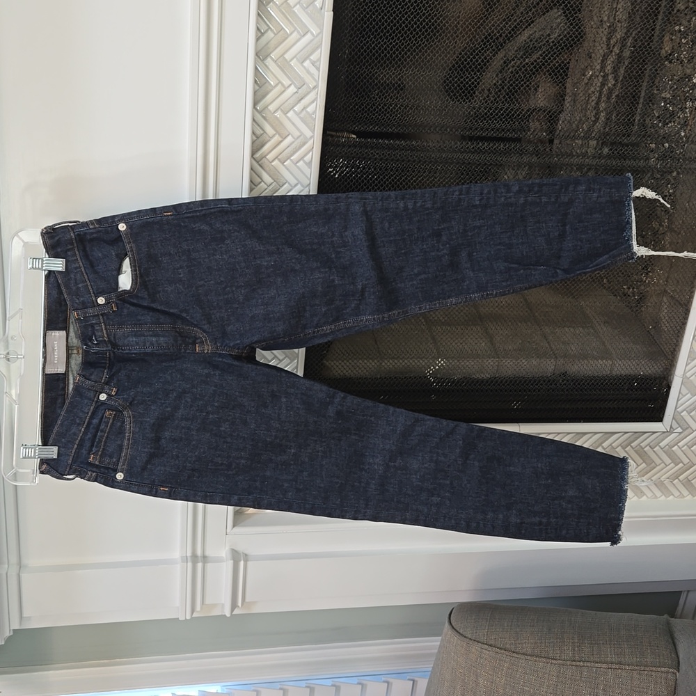 Everlane raw hemmed jeans size 27